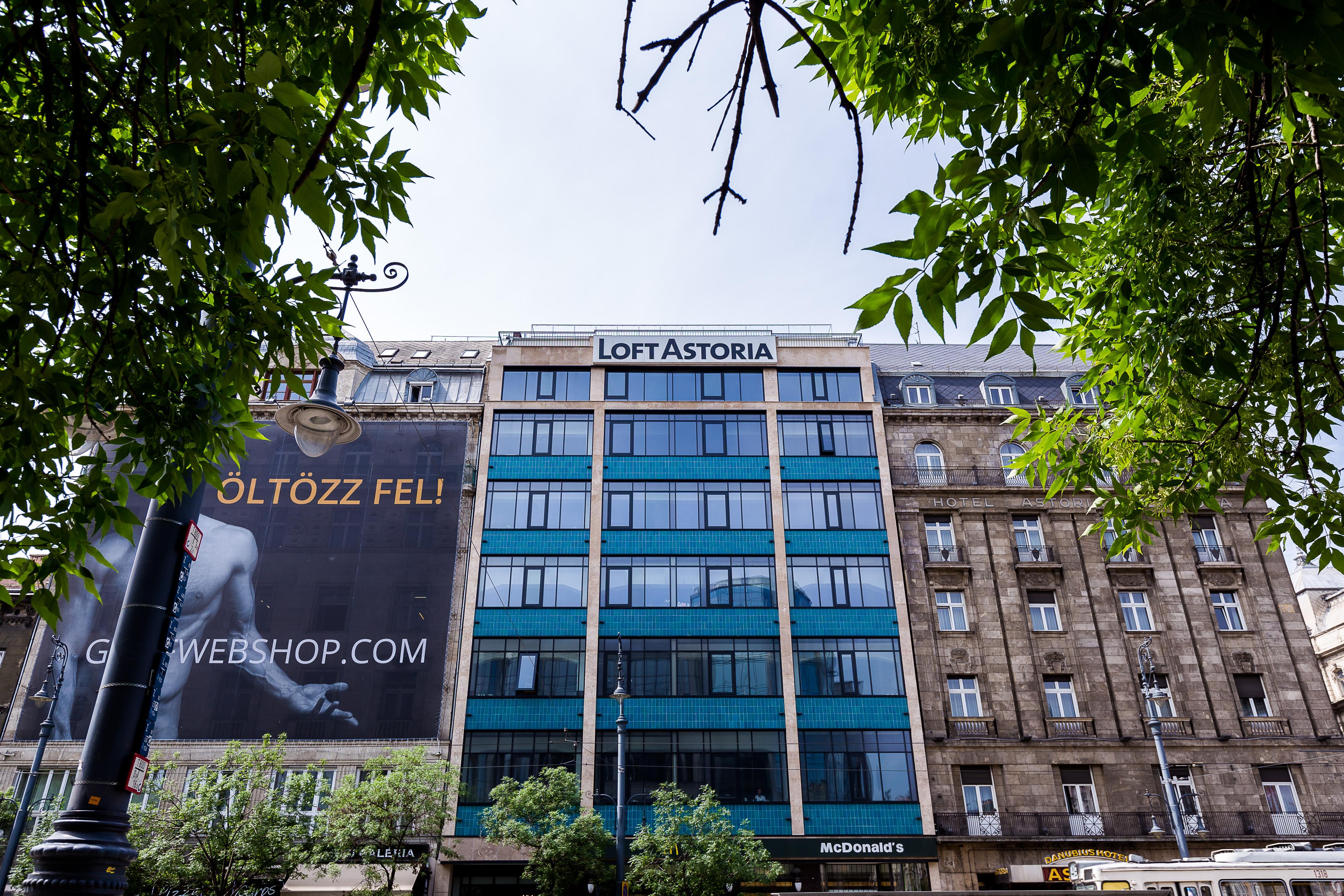אפרטהוטל בודפשט Loft Astoria מראה חיצוני תמונה